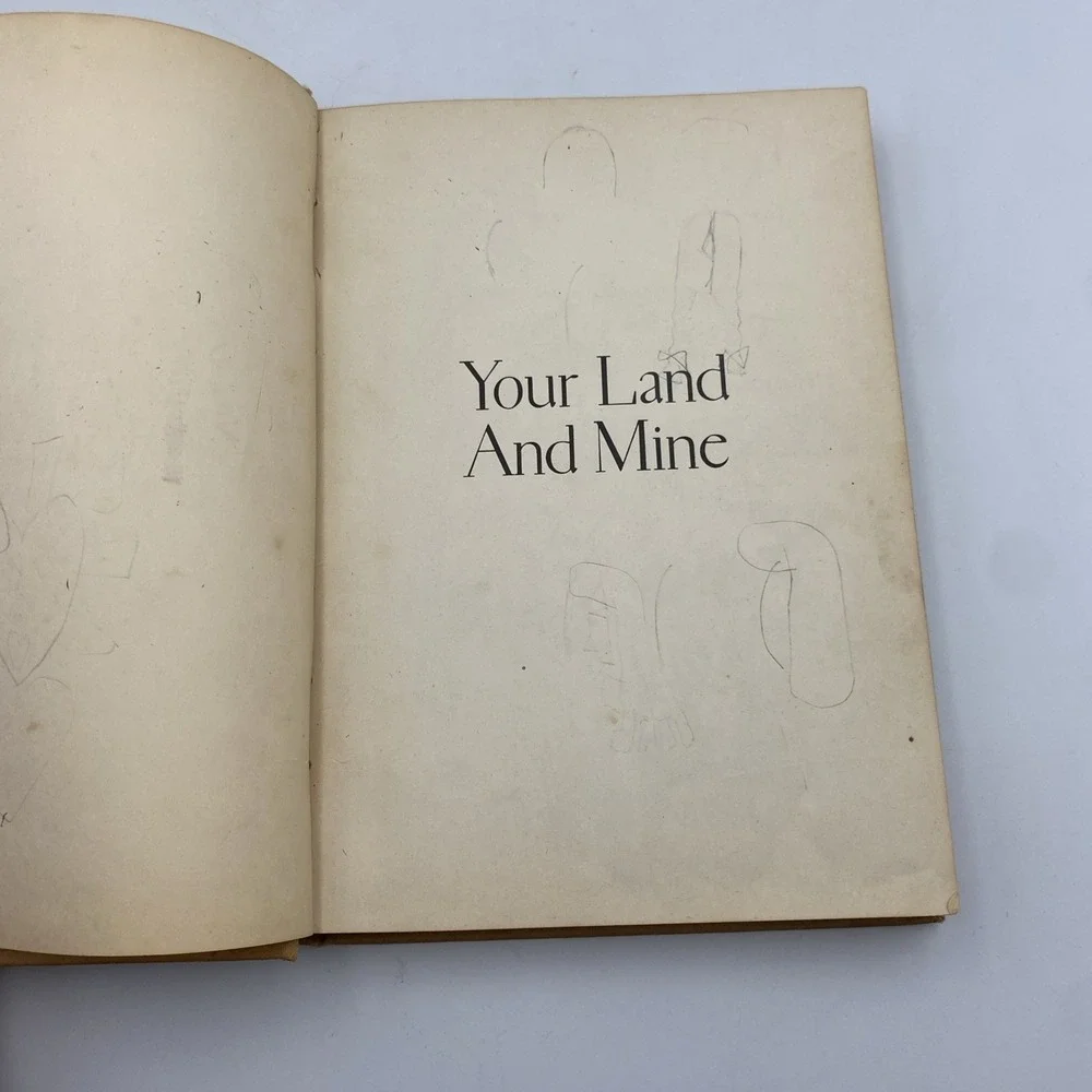 Vintage Democracy Readers Your Land and Mine by Helen Brindl 1940 Reader HC